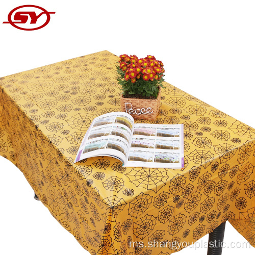 Dicetak PEVA Tablecloth untuk Halloween